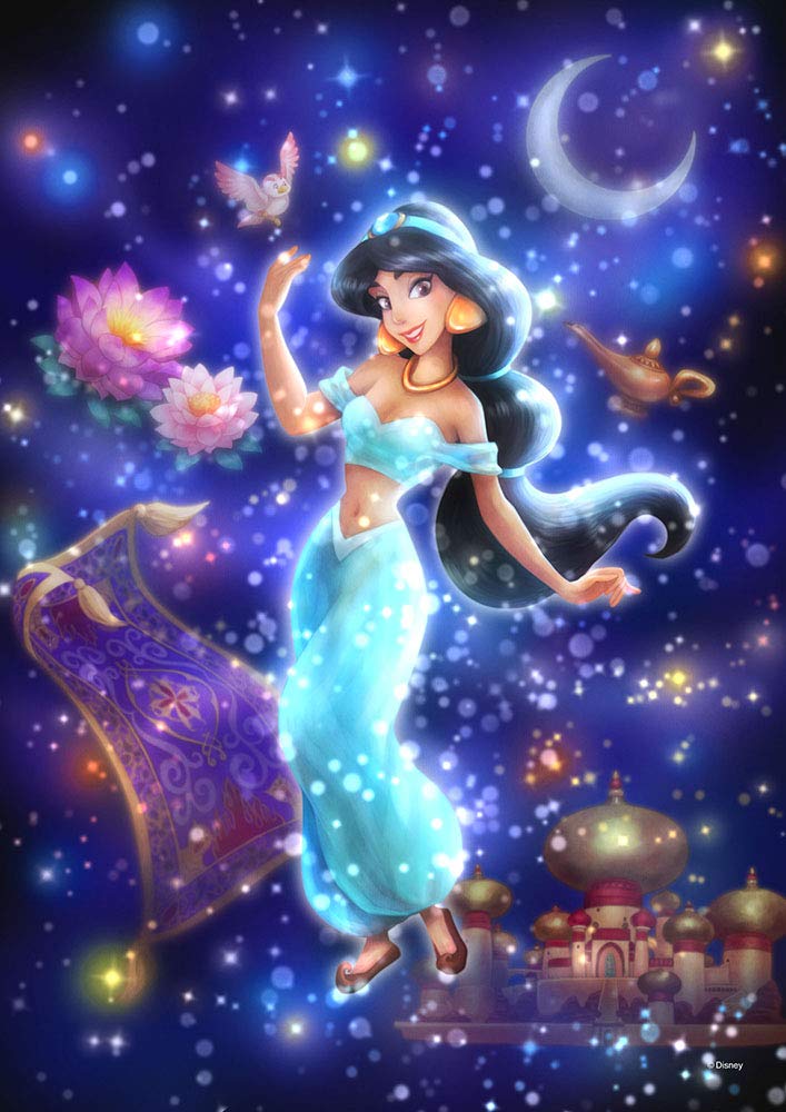 Tenyo Japan Jigsaw Puzzle DSG266-964 Disney Aladdin Jasmine (266